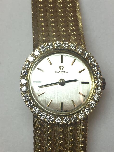 vintage omega diamond watch|vintage omega watch catalogue.